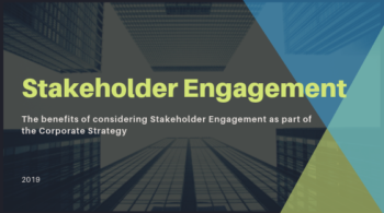 Stakeholder engagement